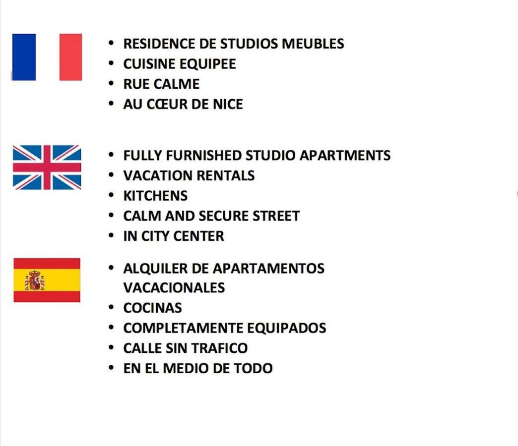 Studios Cenac Riviera Nice Exteriér fotografie